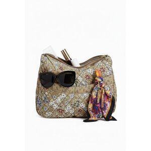 Vintage-Inspired Quilted‎ Floral Shoulder Bag By Jenny Buchanan